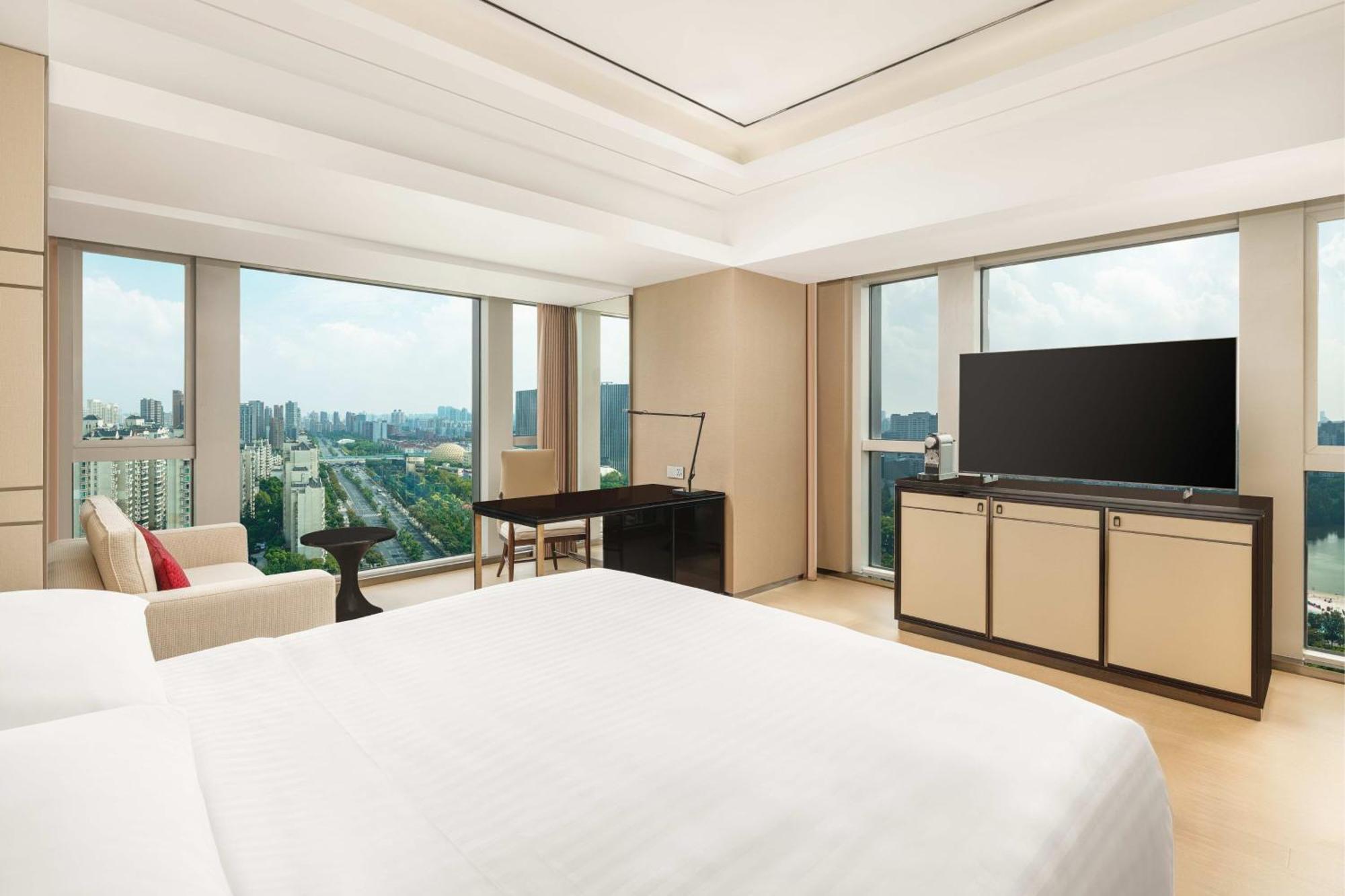 Shanghai Marriott Hotel Parkview Exteriör bild
