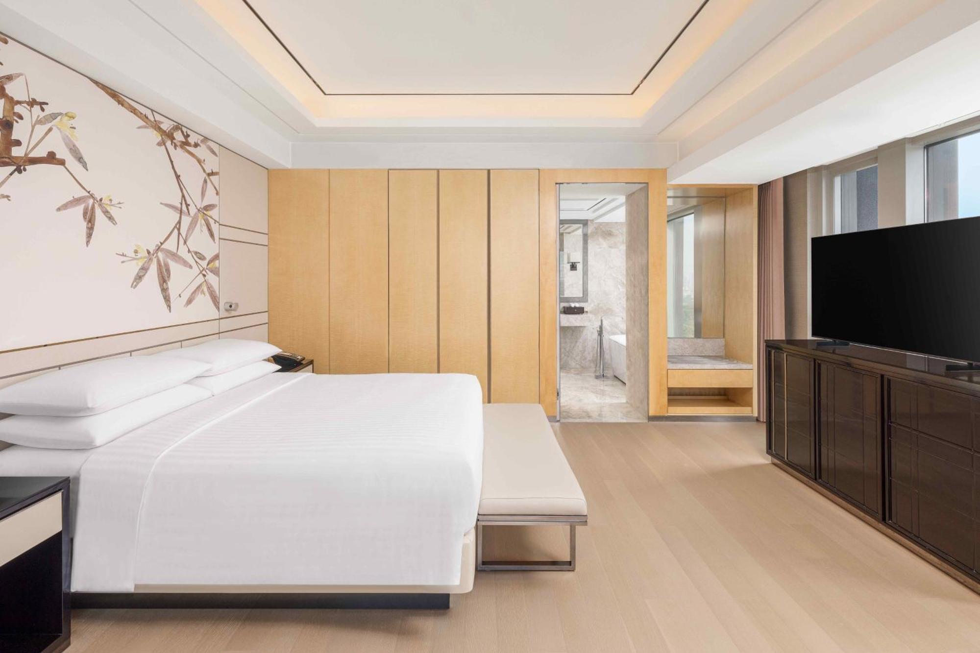 Shanghai Marriott Hotel Parkview Exteriör bild