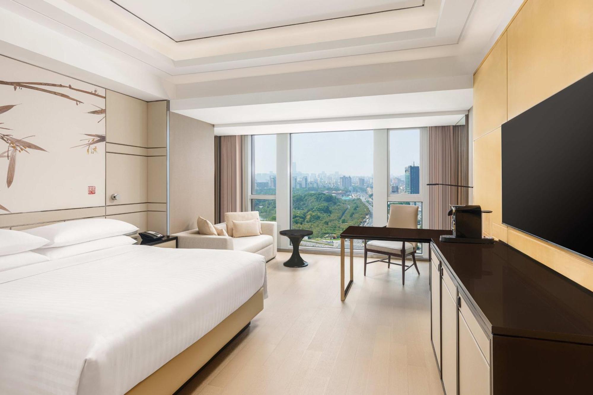 Shanghai Marriott Hotel Parkview Exteriör bild