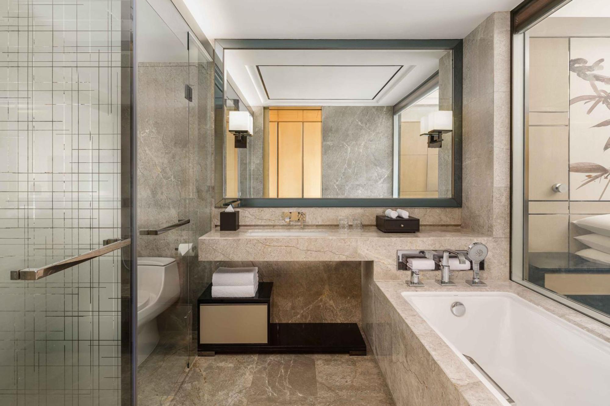 Shanghai Marriott Hotel Parkview Exteriör bild