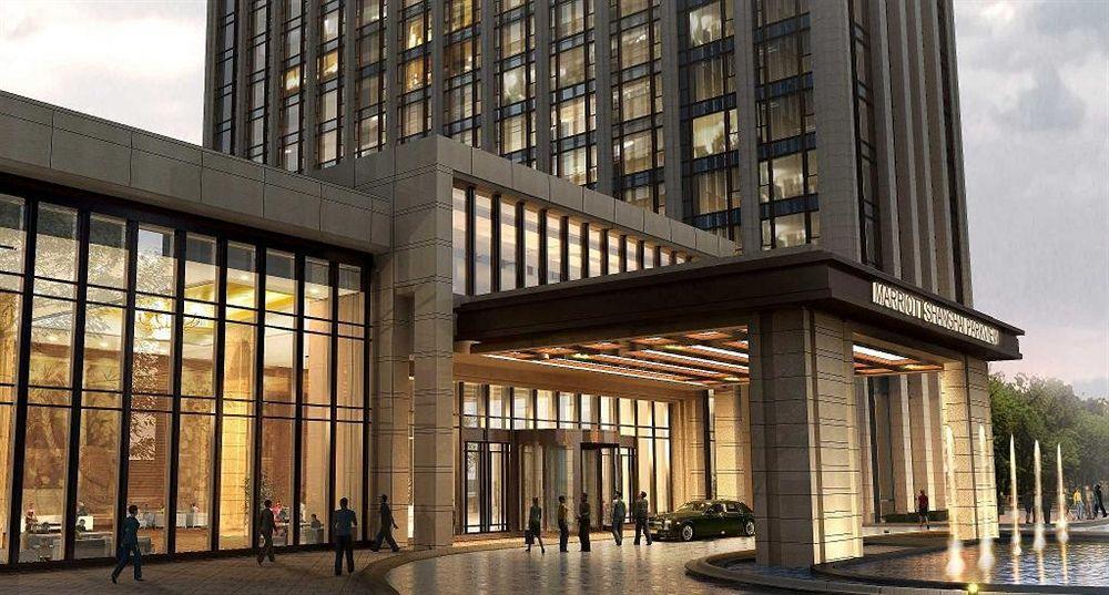Shanghai Marriott Hotel Parkview Exteriör bild