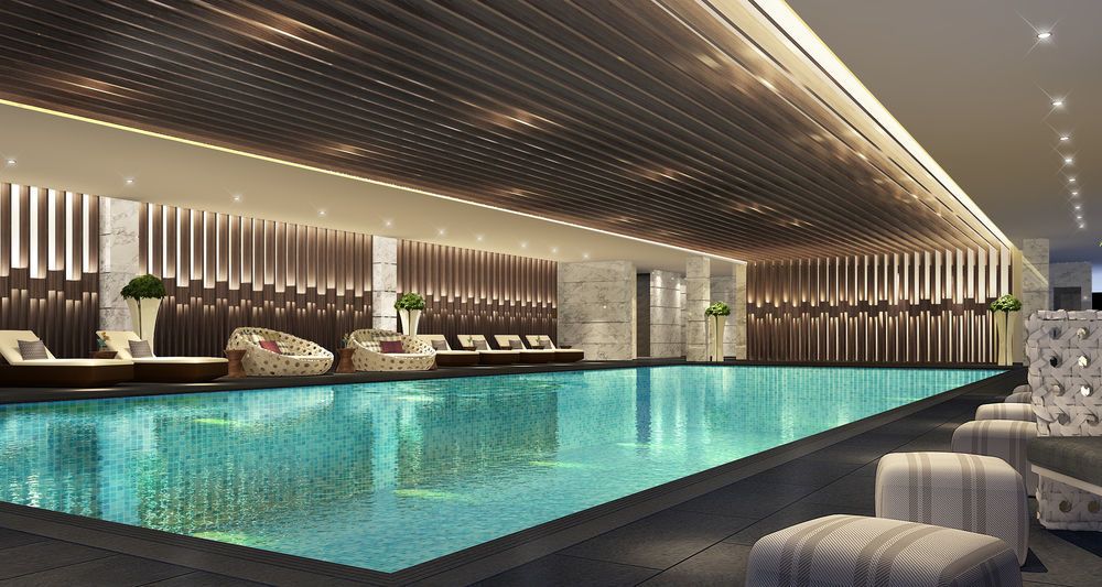 Shanghai Marriott Hotel Parkview Exteriör bild